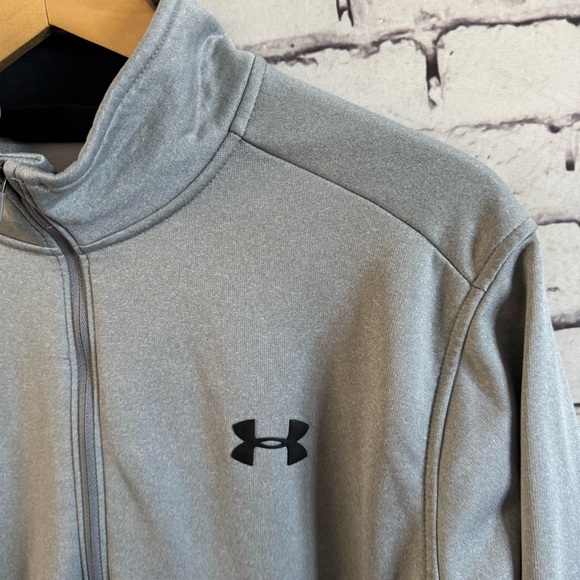 Under Armour 1/4 Zip Cold Gear Fleece Pullover SZ L - Picture 3 of 4